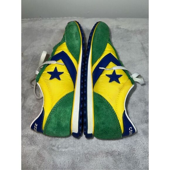 Converse Weapon Shoes Colorway DWAYNE WADE Green Yellow Blue M6 W7.5 - Picture 5 of 7